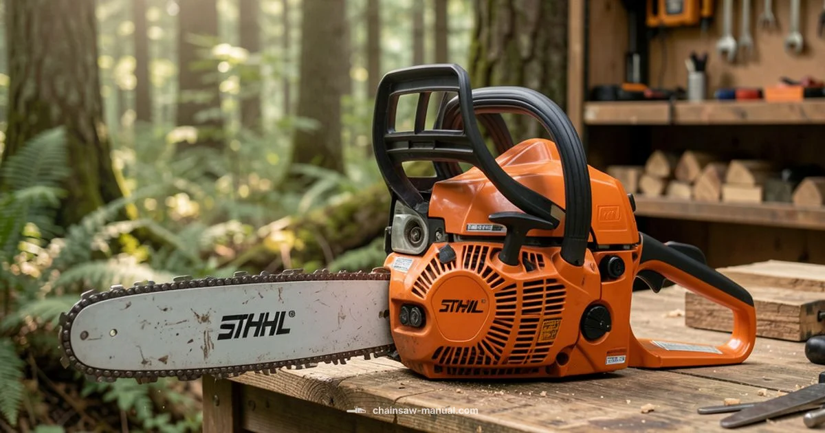 MS 500i Overview MS 500i Overview - Chainsaw Manual