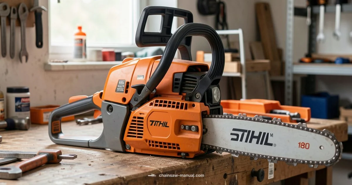 180 Stihl Chainsaw Overview - Chainsaw Manual