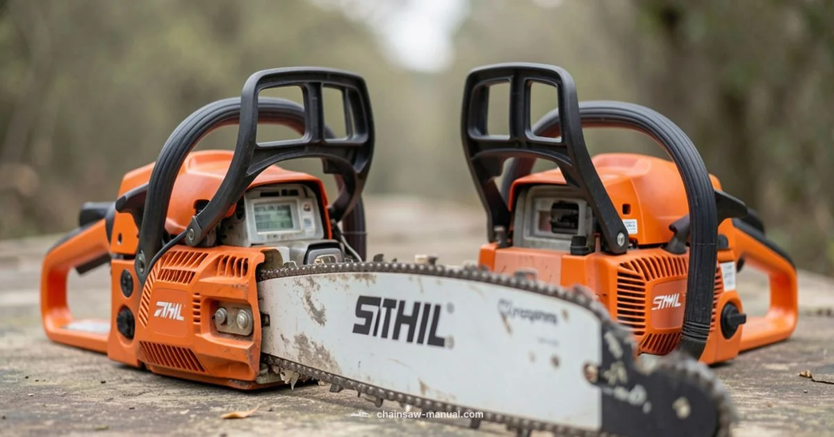 Stihl vs Husqvarna - Chainsaw Manual