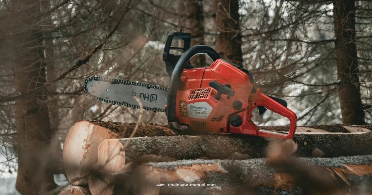 Chain Tension Guide - Chainsaw Manual