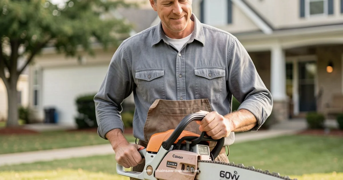 60v Chainsaw Guide - Chainsaw Manual
