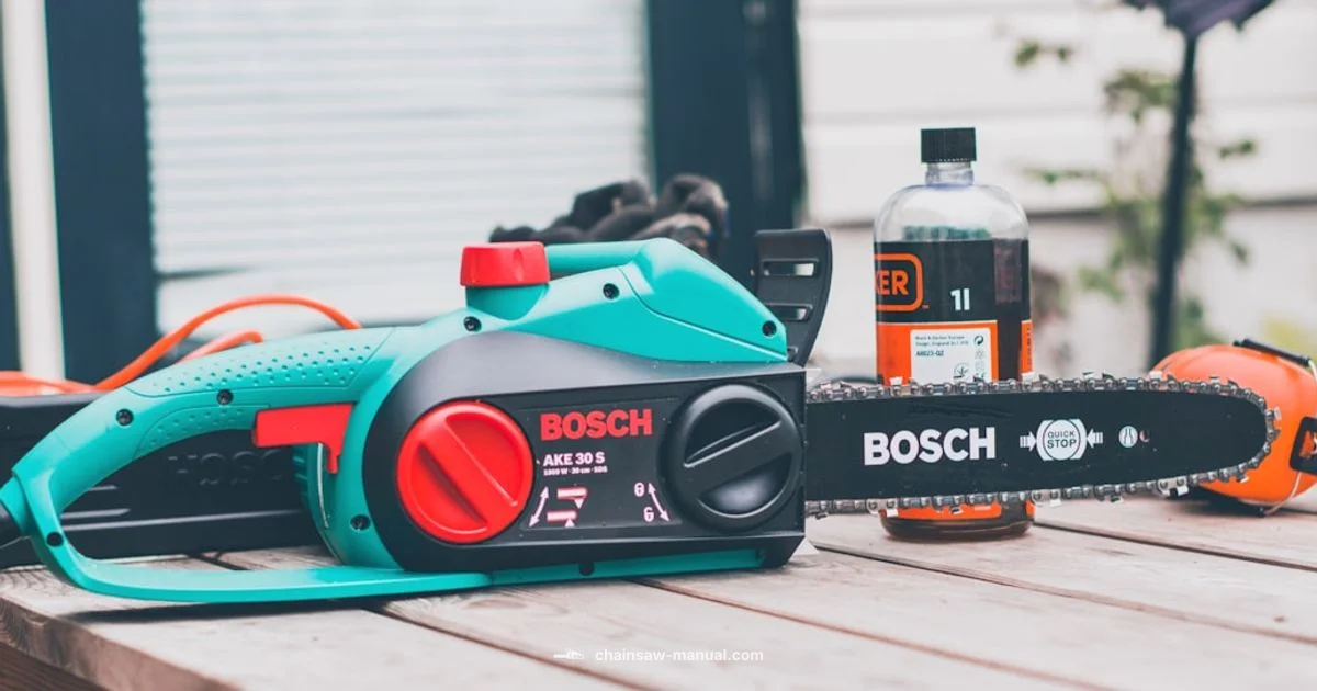 Choosing the Right Size - Chainsaw Manual