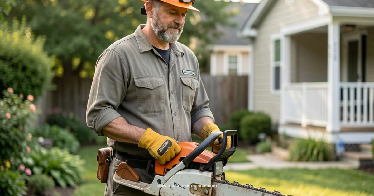 Chainsaw Safety Guide - Chainsaw Manual