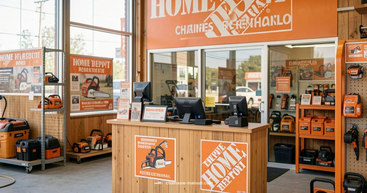 Renting a Chainsaw - Chainsaw Manual