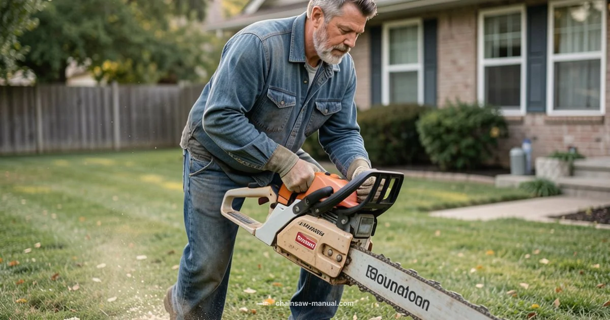 Safe Chainsaw Use - Chainsaw Manual