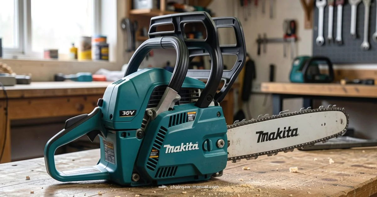 36V Cordless Power - Chainsaw Manual