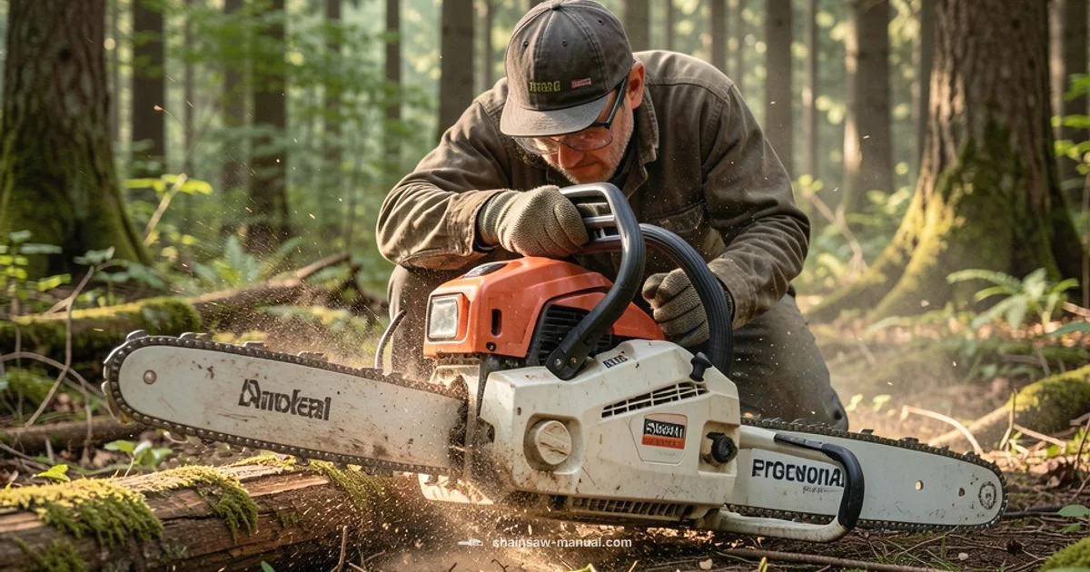 Cutting Types Overview - Chainsaw Manual