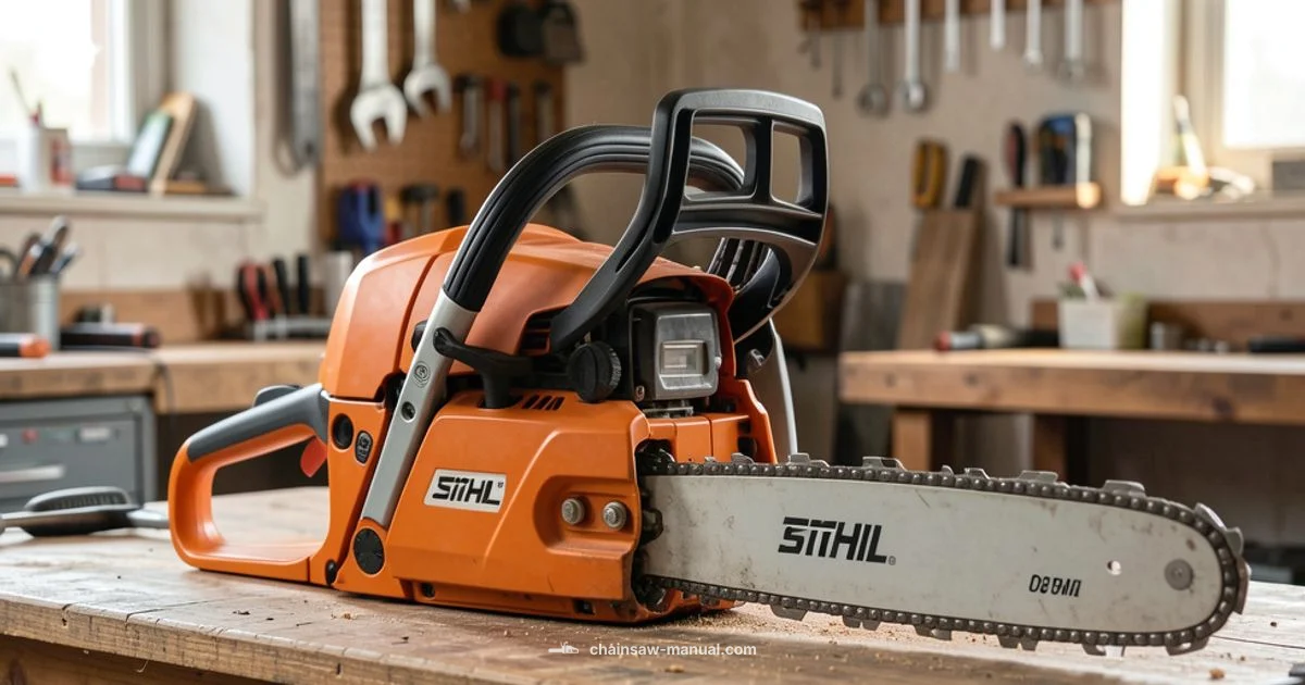 Stihl 08 Overview - Chainsaw Manual
