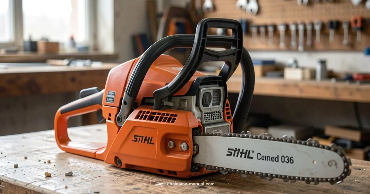 Stihl 036 Guide Stihl 036 Guide - Chainsaw Manual