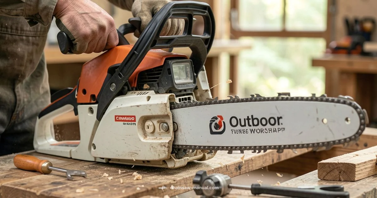 Chain Tension Guide - Chainsaw Manual