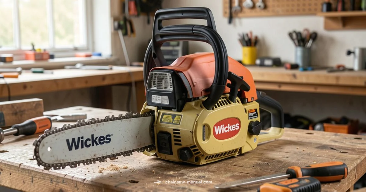 Safe Wickes Chainsaw Use - Chainsaw Manual
