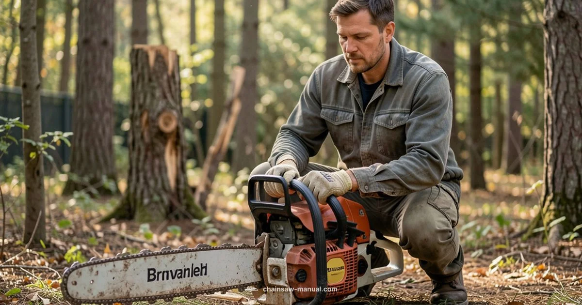 Beginner Chainsaw Course - Chainsaw Manual