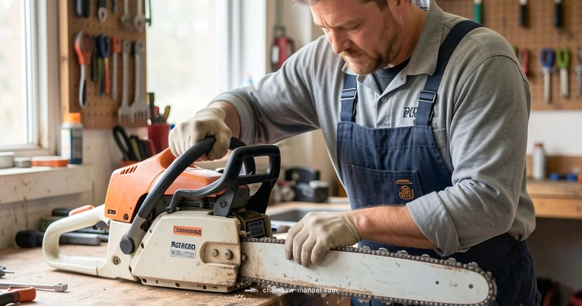 Chain Replacement Guide - Chainsaw Manual