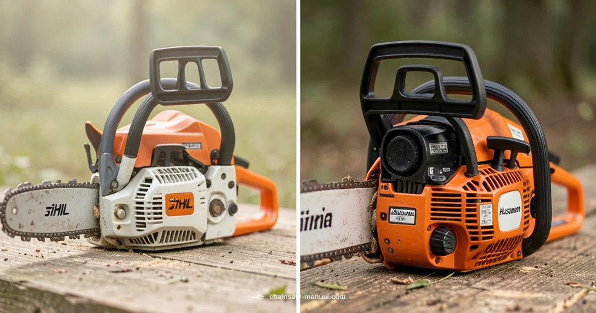 STIHL vs Husqvarna - Chainsaw Manual