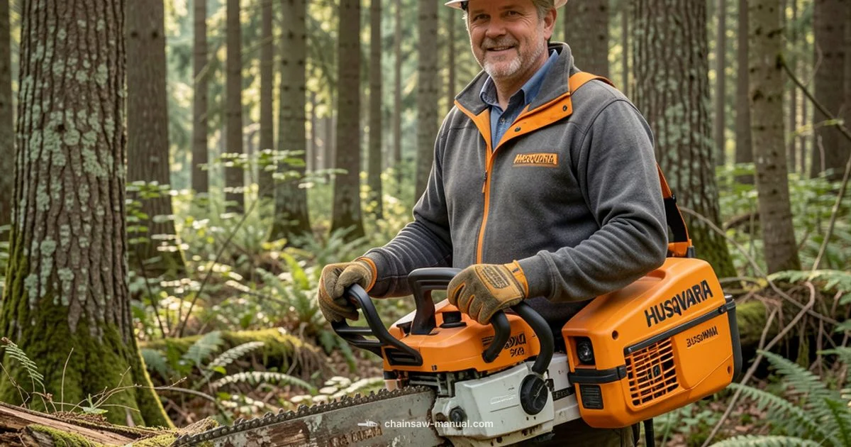 390XP in Action - Chainsaw Manual