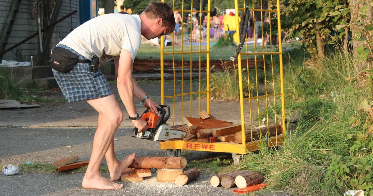 Safe Chainsaw Drawing Safe Chainsaw Drawing - Chainsaw Manual