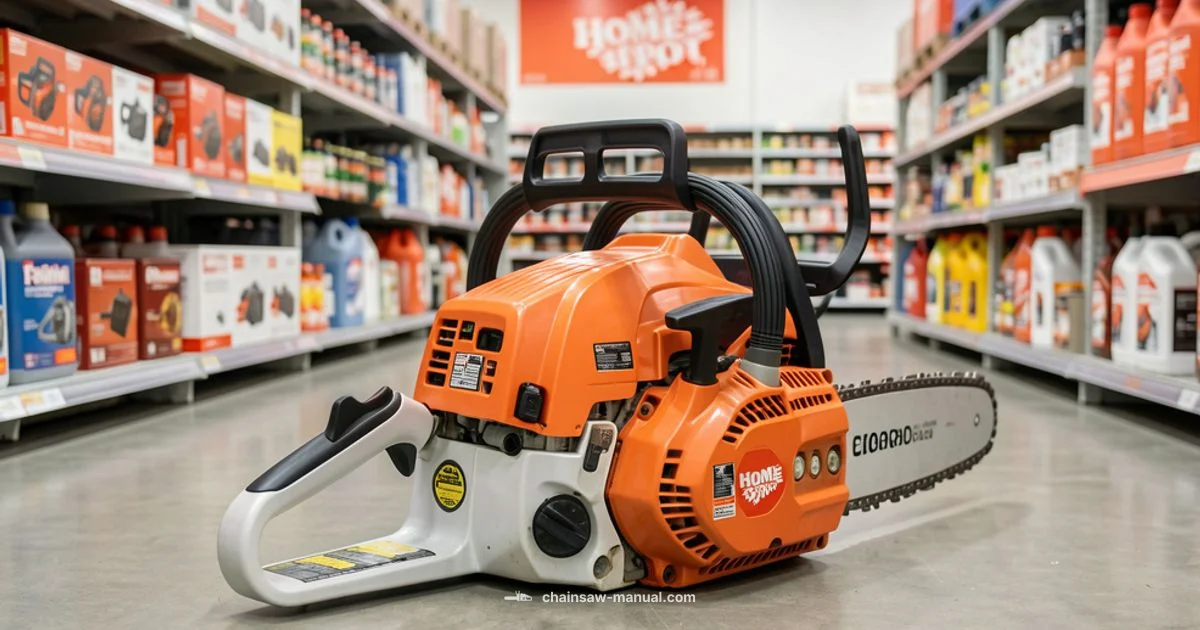 Echo at Home Depot - Chainsaw Manual