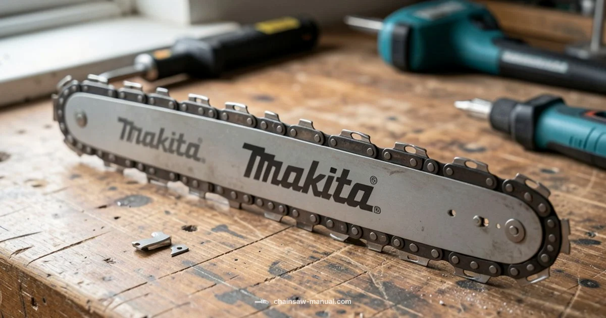 Makita Chain Guide - Chainsaw Manual