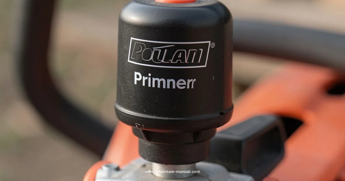 Primer Bulb Guide - Chainsaw Manual