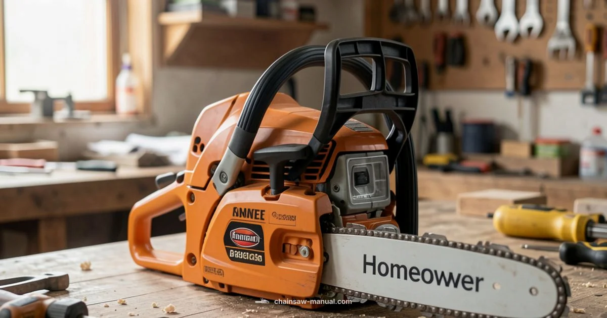 Most Common Chainsaw - Chainsaw Manual