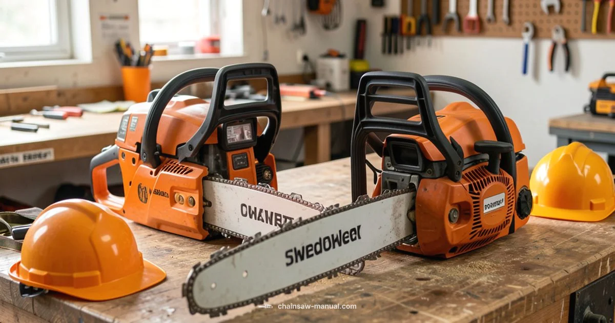 Stihl vs Echo - Chainsaw Manual