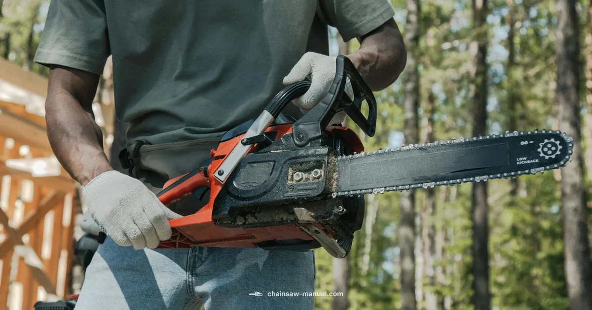 Fixing a Chainsaw - Chainsaw Manual