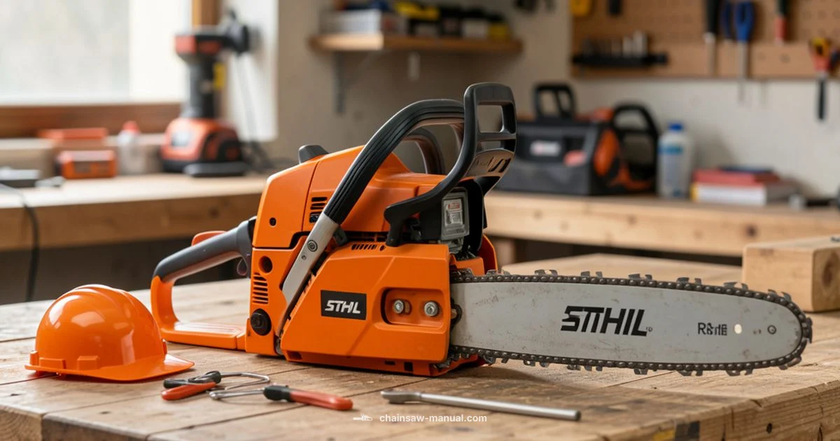 Starting Safely with STIHL - Chainsaw Manual