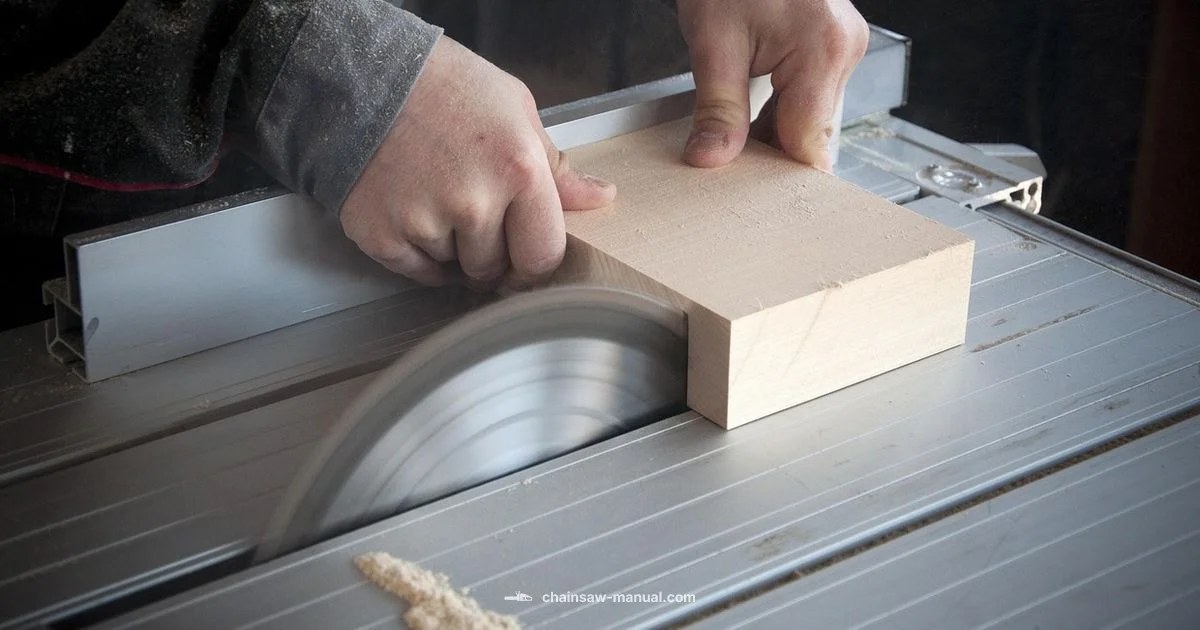 Saw Type Showdown Saw Type Showdown - Chainsaw Manual