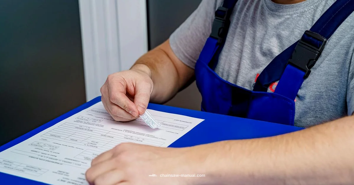 Warranty Registration - Chainsaw Manual