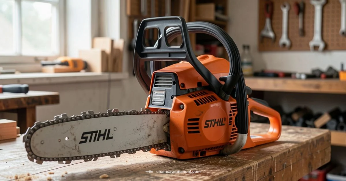 Stihl 023 Guide - Chainsaw Manual