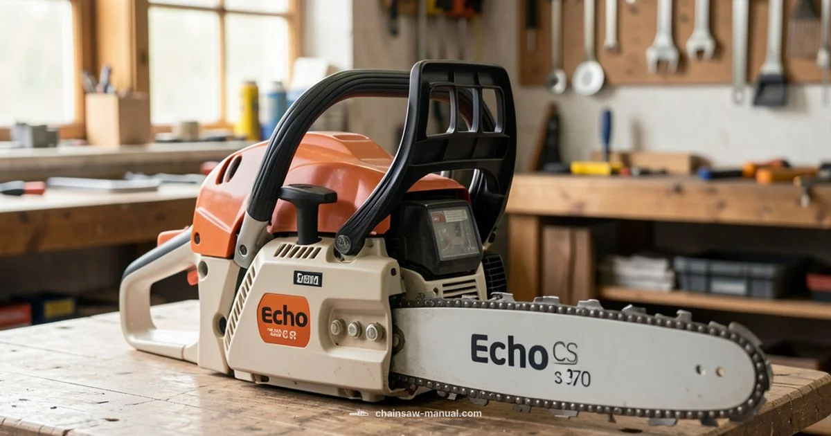 CS 370 In Action - Chainsaw Manual