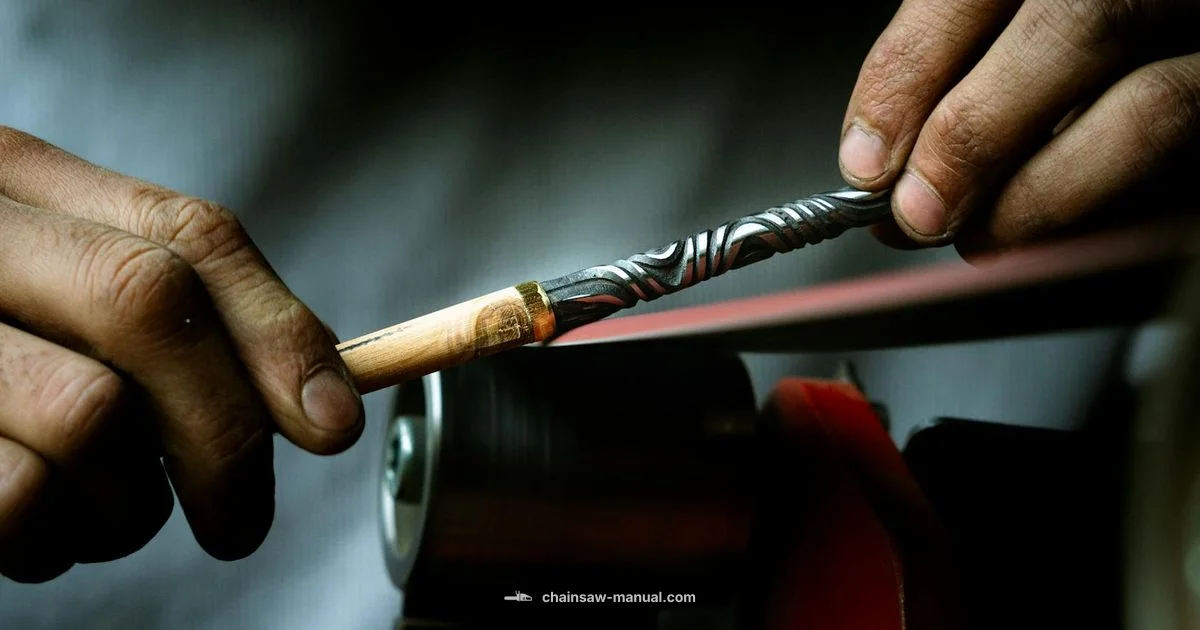 Grinding Wheel Sharpening - Chainsaw Manual