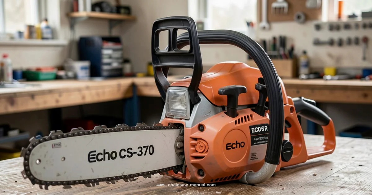 CS-370 Overview - Chainsaw Manual