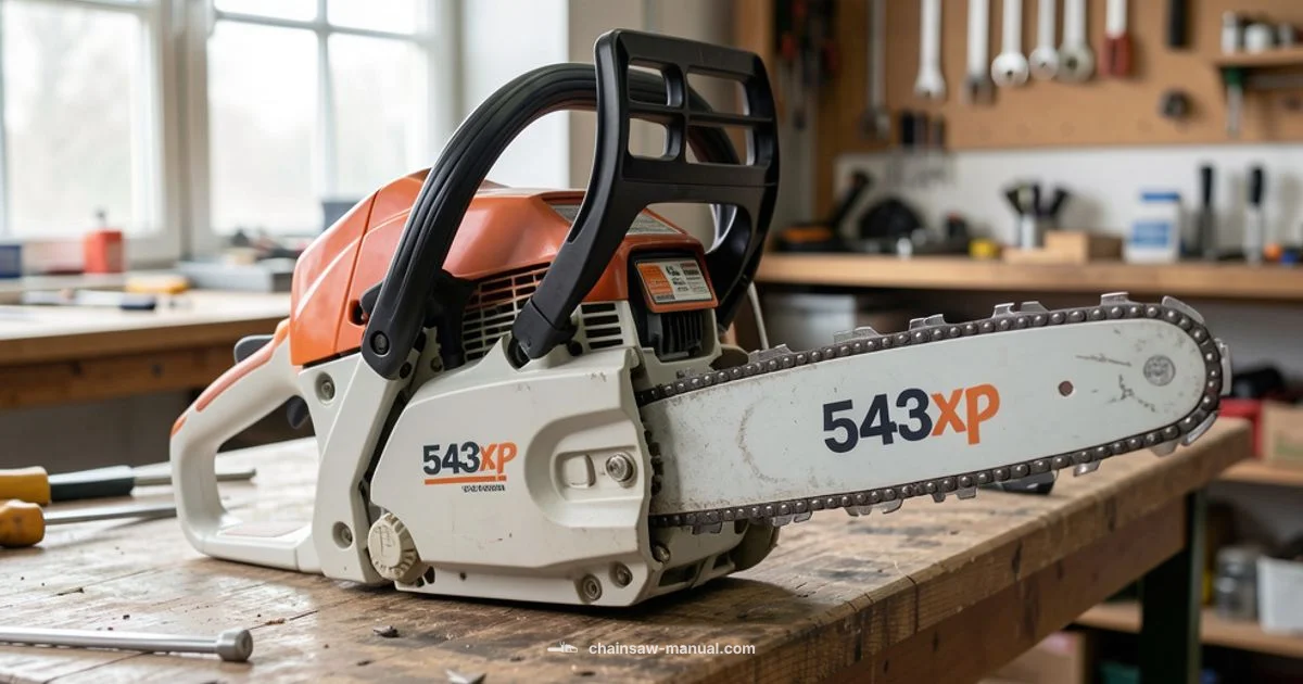 Overview of 543xp - Chainsaw Manual