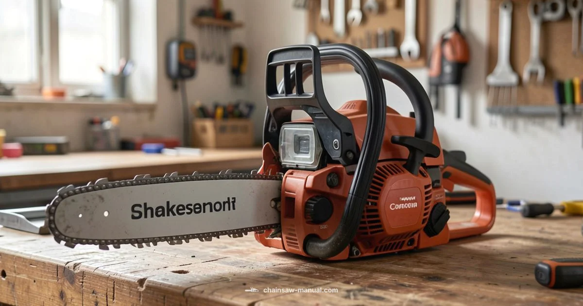MSA 120 CB Guide - Chainsaw Manual