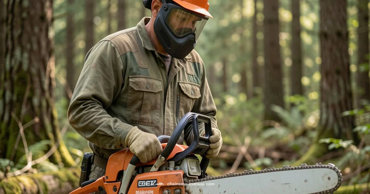 Safety First - Chainsaw Manual