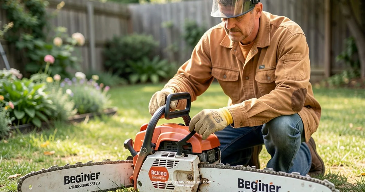 Beginner Chainsaw Safety - Chainsaw Manual