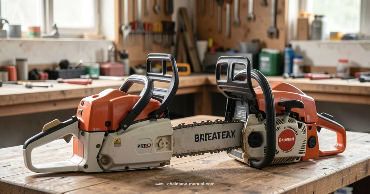 Power vs Portability - Chainsaw Manual