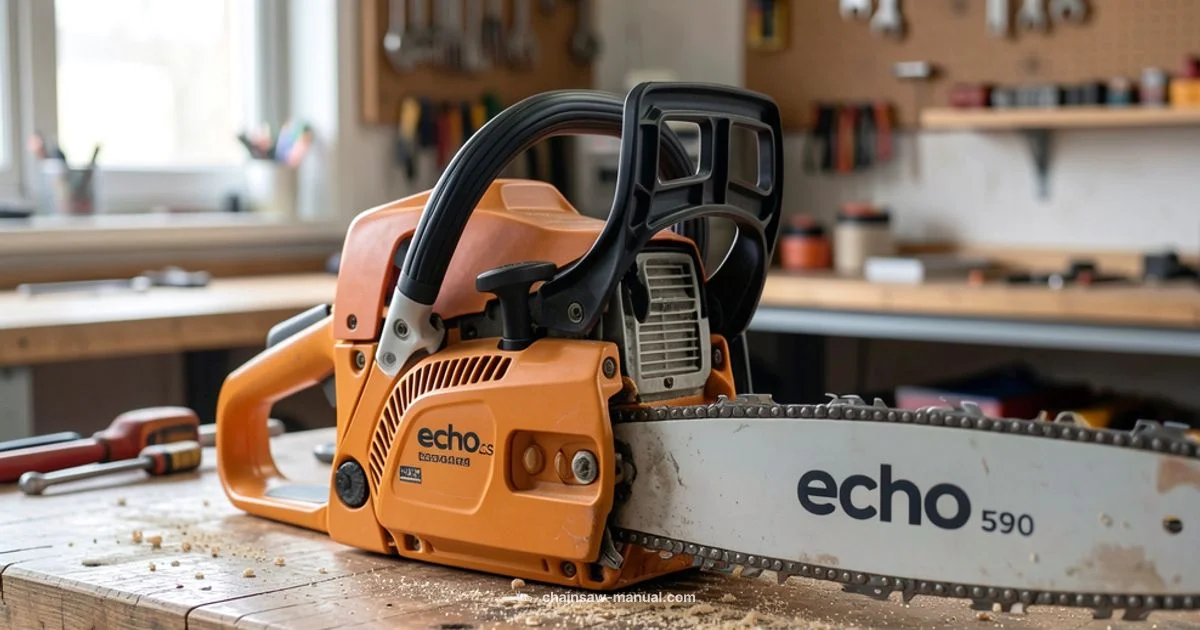 Echo CS 590 Overview - Chainsaw Manual