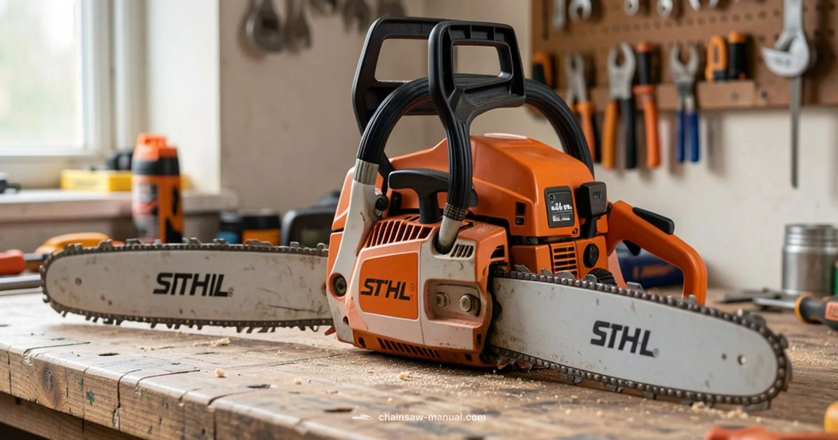 Stihl 084 Guide - Chainsaw Manual
