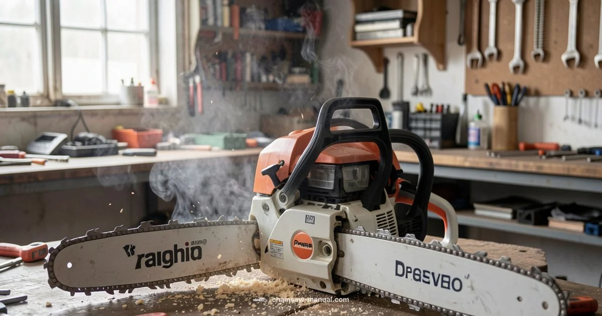 Overheating Signals - Chainsaw Manual