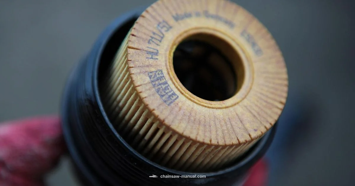 Gas Filter Guide - Chainsaw Manual
