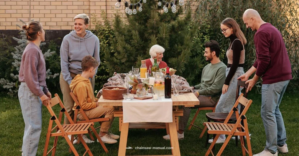 Family Safety with a Chainsaw - Chainsaw Manual
