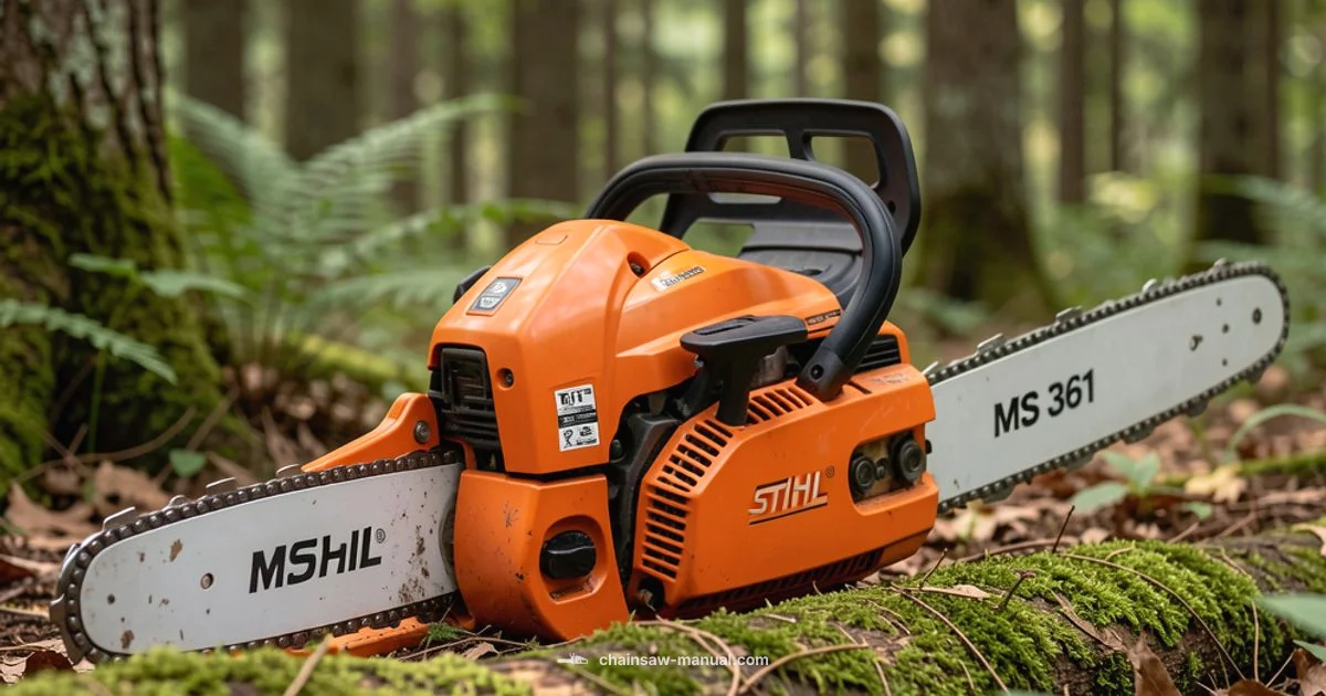 MS 361 Review - Chainsaw Manual