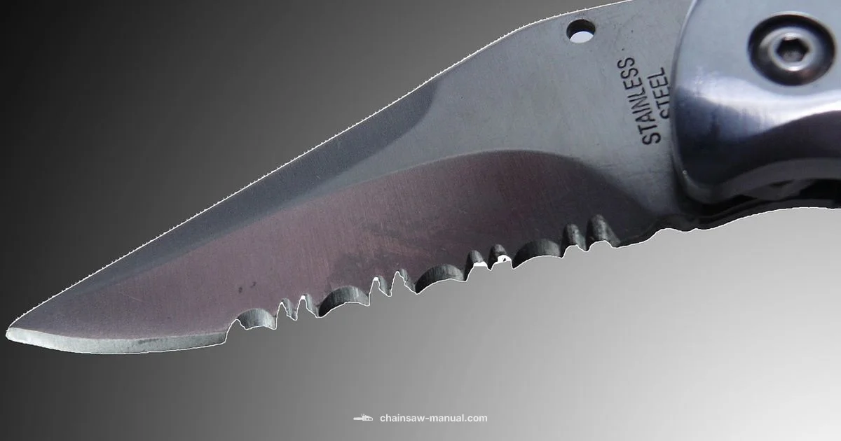 Dirt Contact Hazard - Chainsaw Manual