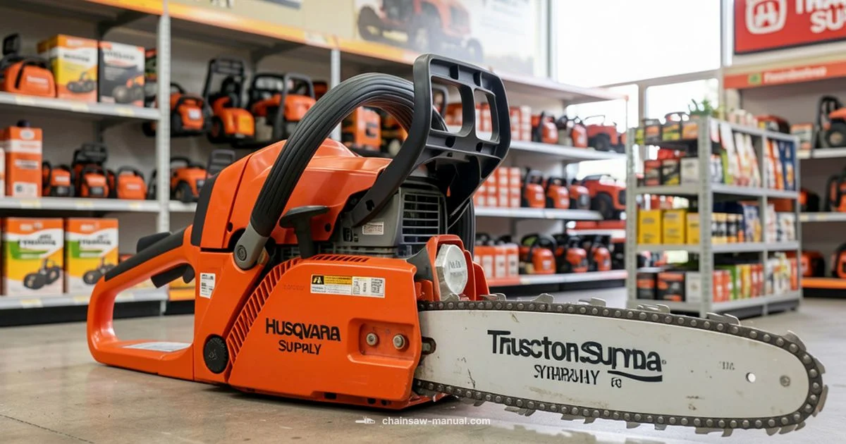 Husqvarna @ Tractor Supply - Chainsaw Manual