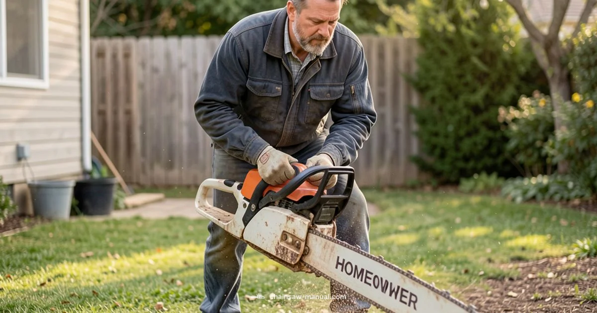 Beginner Chainsaw Safety - Chainsaw Manual