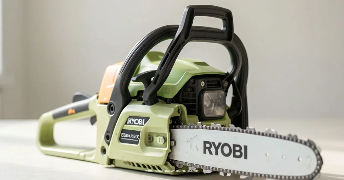 Ryobi Price Guide - Chainsaw Manual