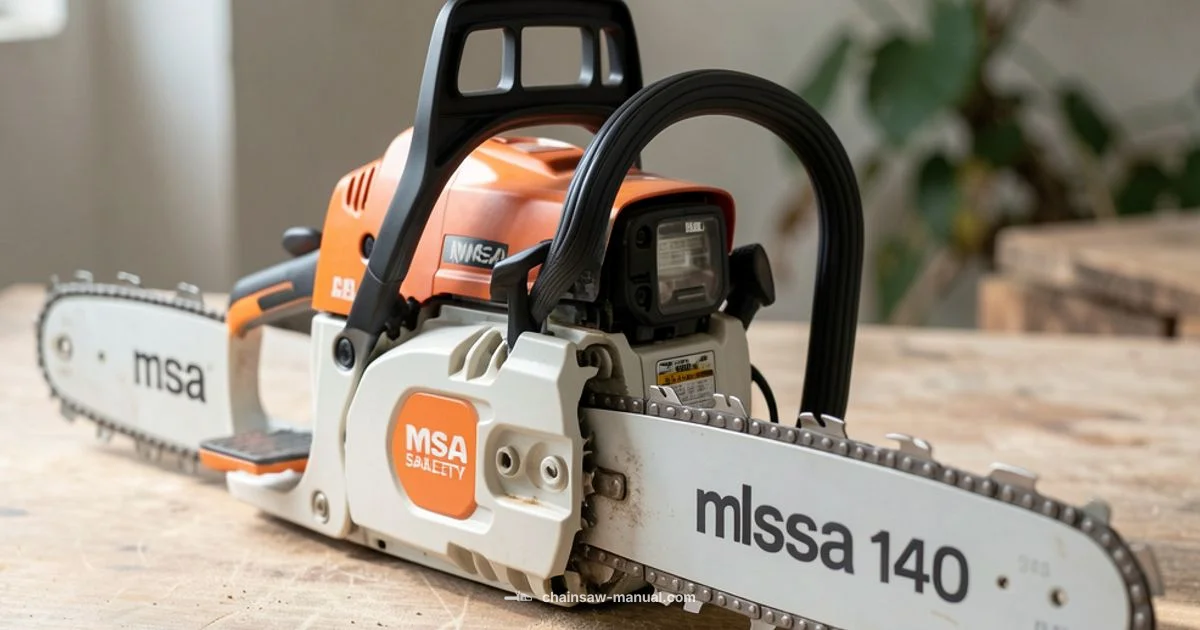 MSA 140 CB - Chainsaw Manual