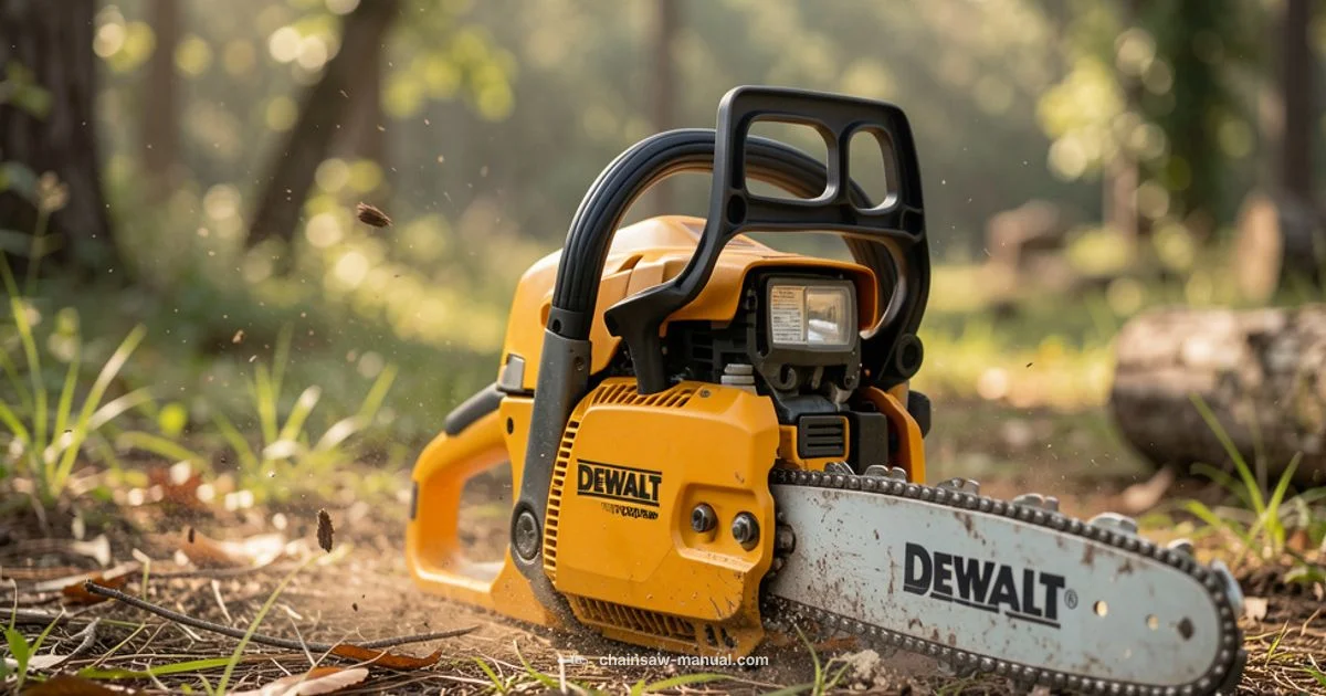 60V vs Gas - Chainsaw Manual
